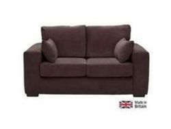 Heart of House Eton Regular Fabric Sofa - Chocolate